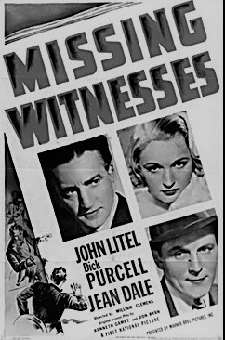 MISSING WITNESSES